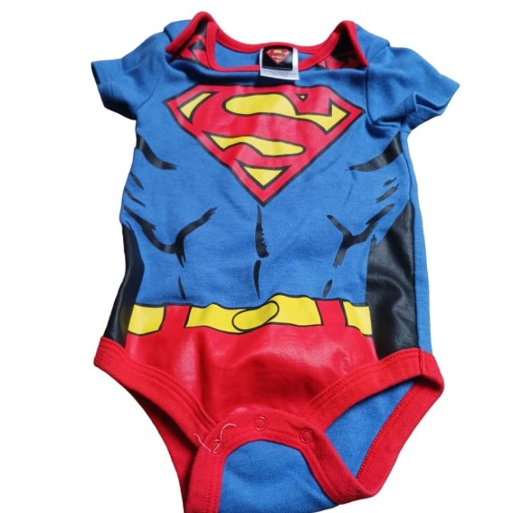 Superman Baby Onesie  Size 3-6 Months